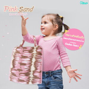 Pink Sand Travel Blanket