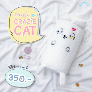 Crazie Cat Blanket