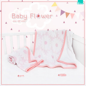 ผ้าห่มเด็ก Baby Flower