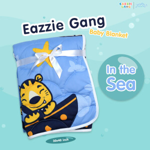 ผ้าห่มนวมเด็ก Eazzie gang in the sea