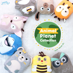 ตุ๊กตาผ้าห่ม Animal Planet Collection
