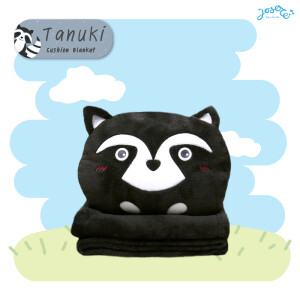 หมอนผ้าห่มแร็กคูน Tanuki