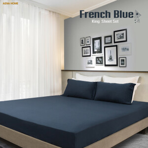 ชุดผ้าปูที่นอน French Blue